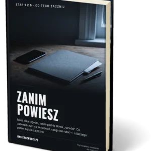 Okładka: Zanim Powiesz