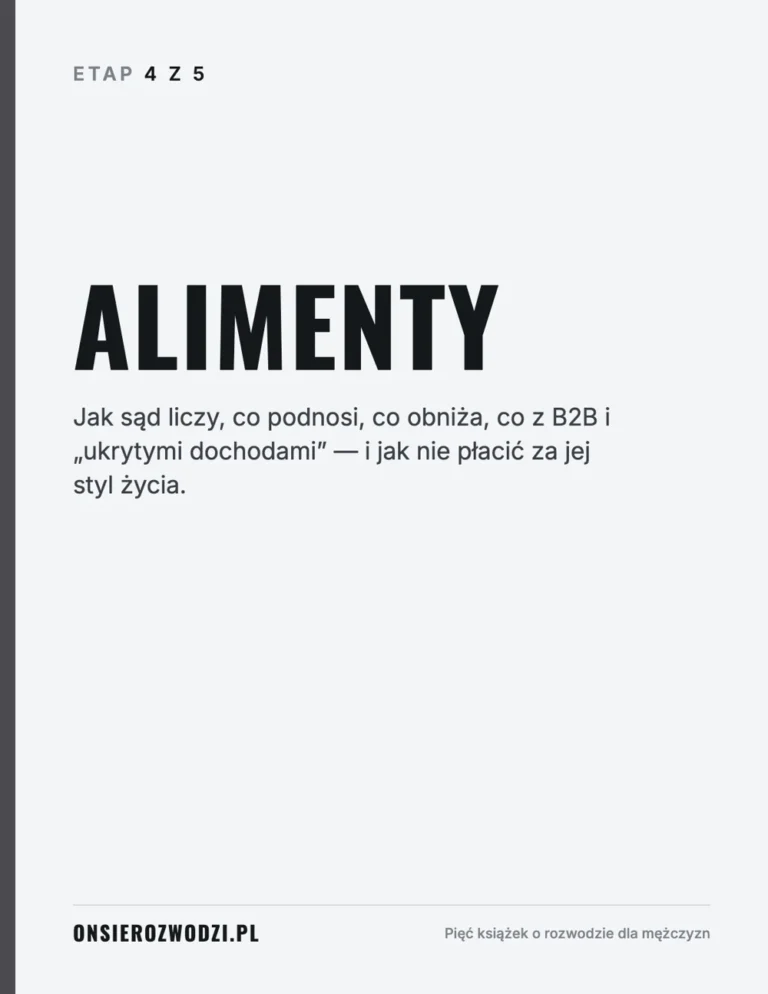 Okładka: Alimenty
