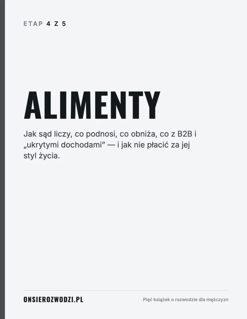 Okładka ebooka Alimenty